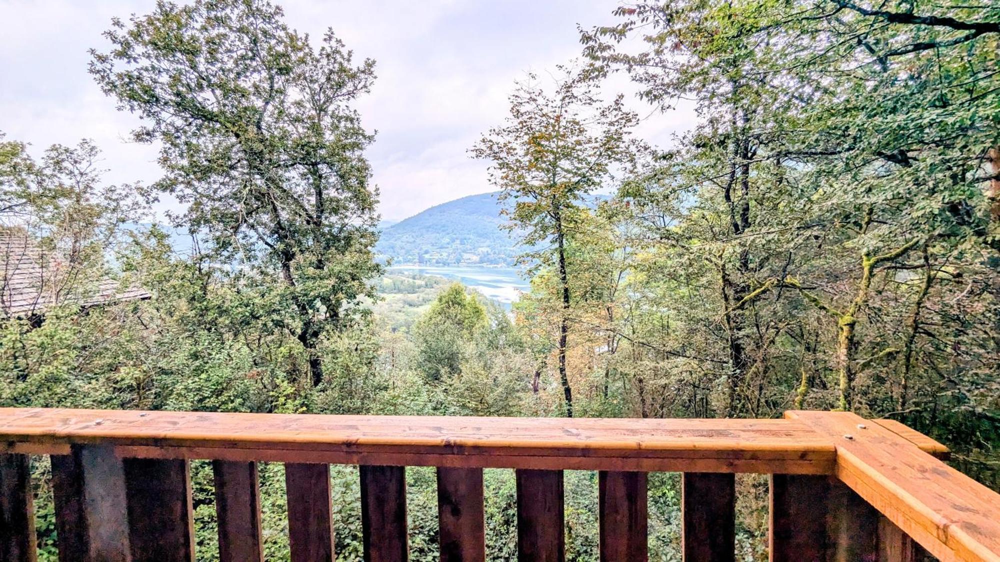 Cabanes Et Lodges Du Belvedere Serrieres-sur-Ain Luaran gambar