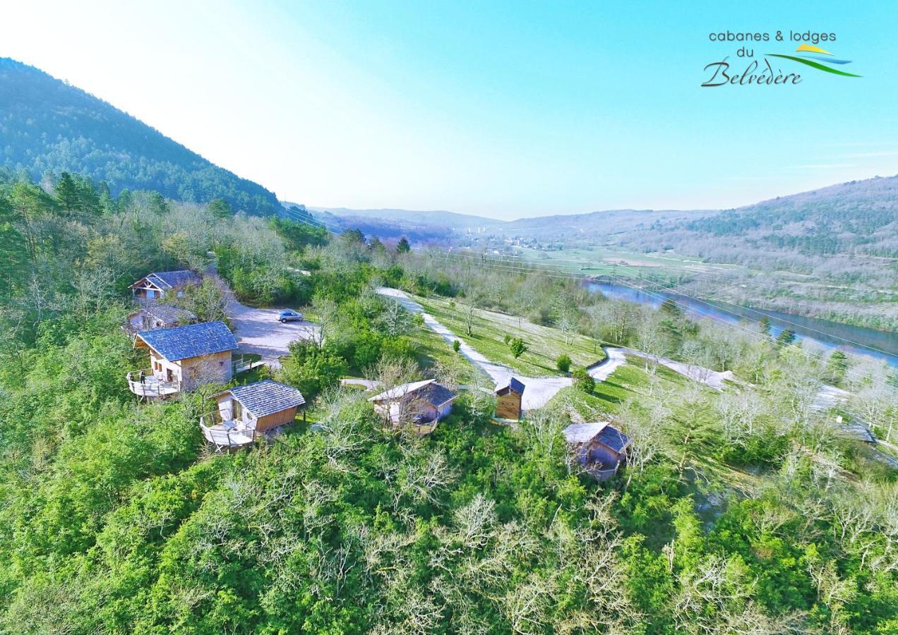 Cabanes Et Lodges Du Belvedere Serrieres-sur-Ain Luaran gambar